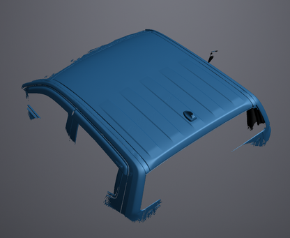 3D Scan data - 2024 Ranger Raptor - Dual cab - Roof skin