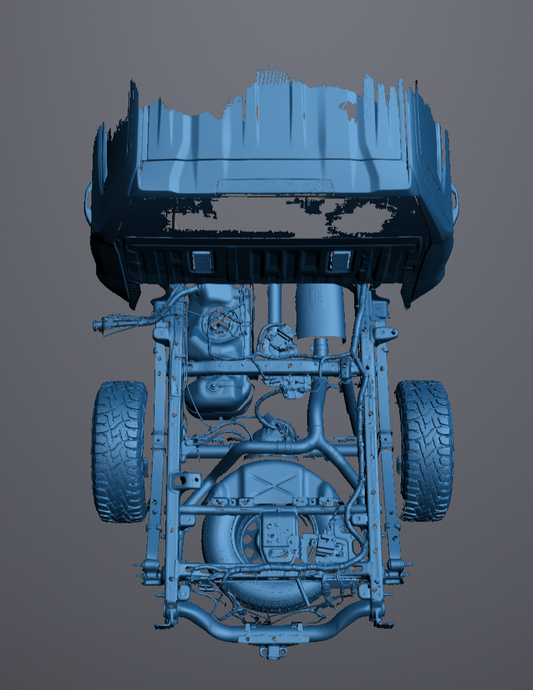 3D Scan data - 2023 Chev 1500 - Z71 - Dual cab / Rear chassis