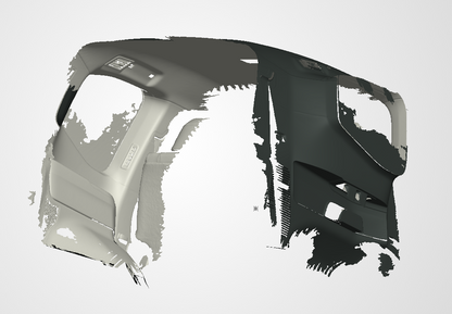 3D Scan data - 2024 Toyota Land Cruiser 300ser - Wagon - boot area (Roof section only)