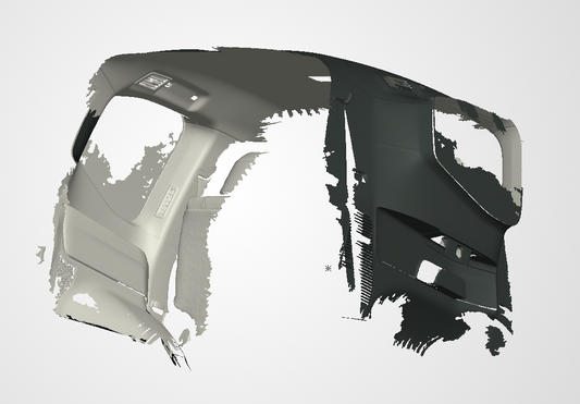 3D Scan data - 2024 Toyota Land Cruiser 300ser - Wagon - boot area (Roof section only)