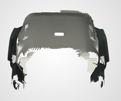 3D Scan data - 2024 Toyota Land Cruiser 300ser - Wagon - boot area (Roof section only)