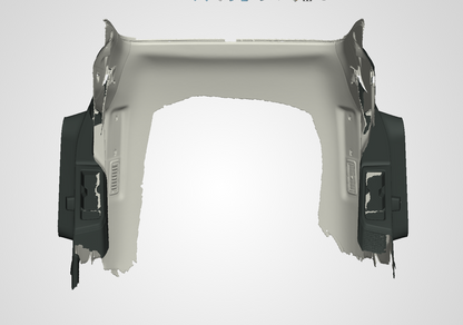3D Scan data - 2024 Toyota Prado 250ser - Wagon - boot area (Roof section only)