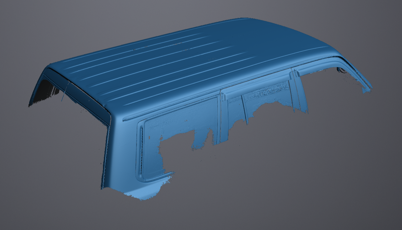 3D Scan data - 2013 GU Patrol ser4 - GU8 ST Special + edition - Roof skin