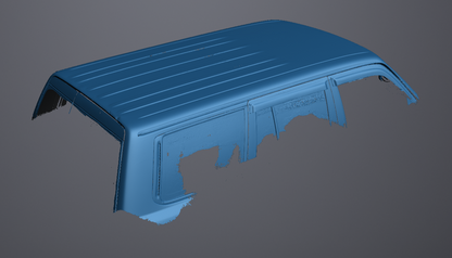 3D Scan data - 2013 GU Patrol ser4 - GU8 ST Special + edition - Roof skin