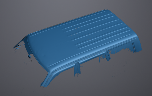 3D Scan data - 2013 GU Patrol ser4 - GU8 ST Special + edition - Roof skin