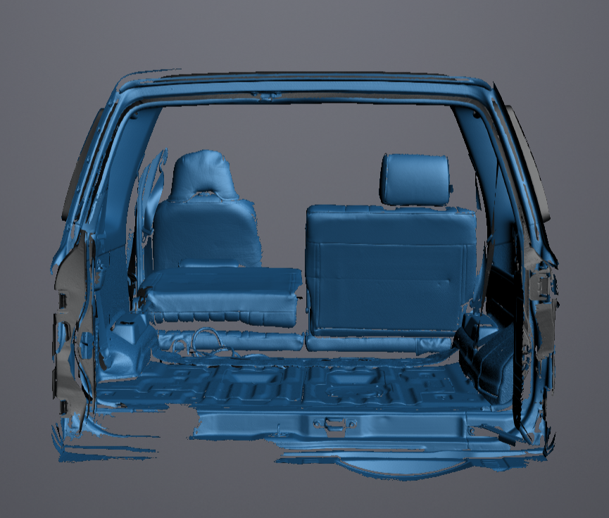 3D Scan data - 2013 GU Patrol ser4 - GU8 ST Special + edition - boot area (with doors open & closed) (Copy)