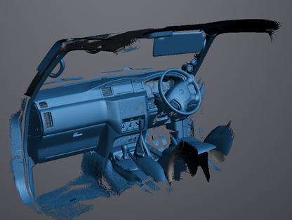 3D Scan data - 2013 GU Patrol ser4 - GU8 ST Special + edition - Interior dash