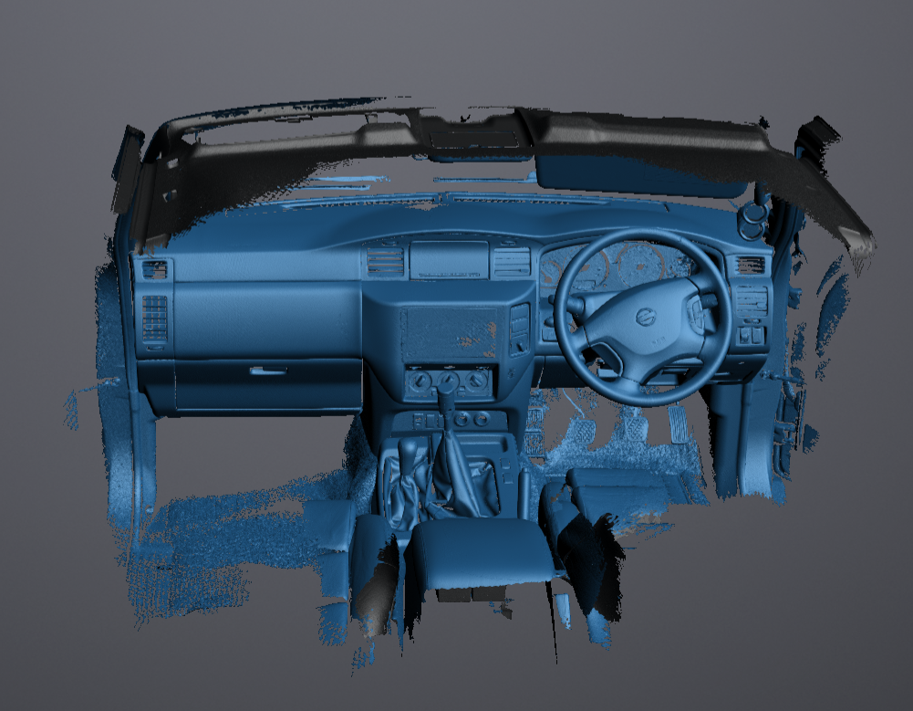 3D Scan data - 2013 GU Patrol ser4 - GU8 ST Special + edition - Interior dash