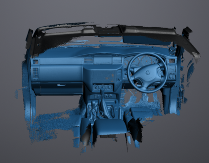 3D Scan data - 2013 GU Patrol ser4 - GU8 ST Special + edition - Interior dash