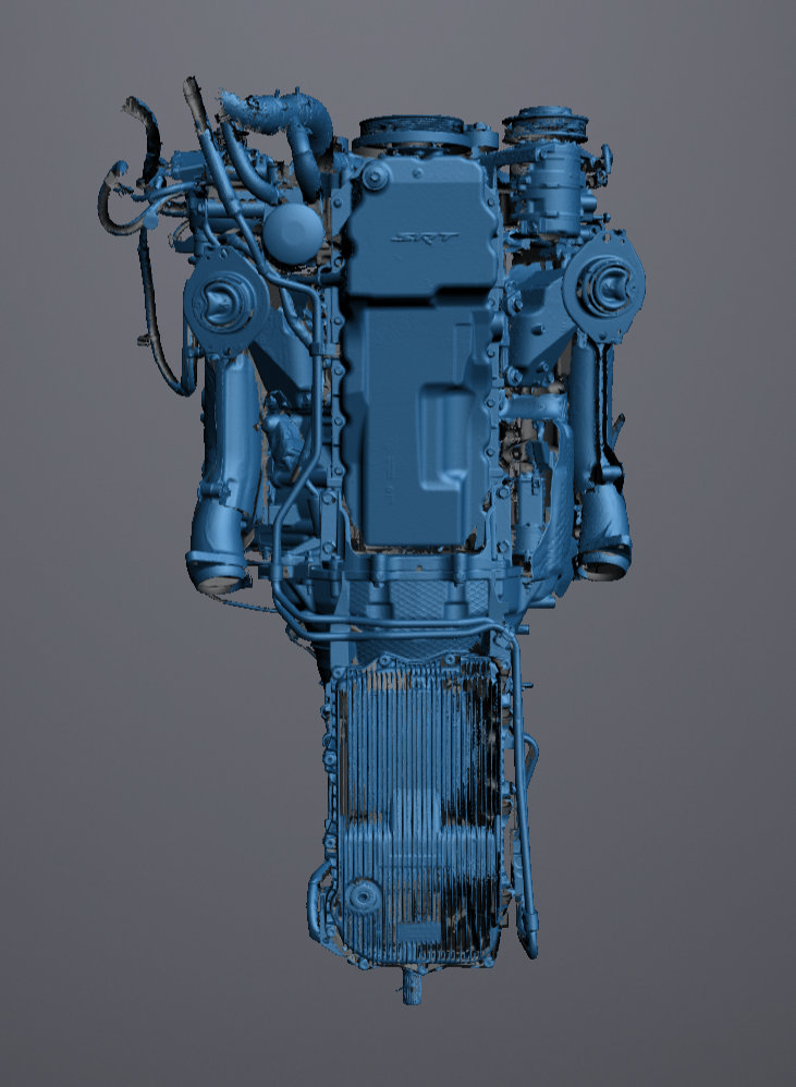 3D Scan data - Dodge Hemi V8, 392ci, 6.4ltr engine and 8HP transmission