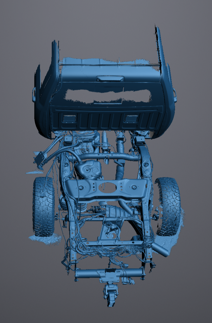 3D Scan data - 2024 RAM 2500 - Dual cab / Rear chassis