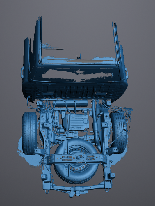 3D Scan data - 2025 BYD Shark 6 - dual cab / Rear chassis