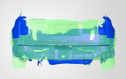 3D Scan data - 2025 Toyota Prado 250 - Rear bar/chassis