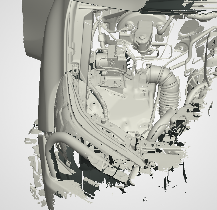 3D Scan data - 2019 Toyota Hilux N80 - Dual cab - Air box/snorkel