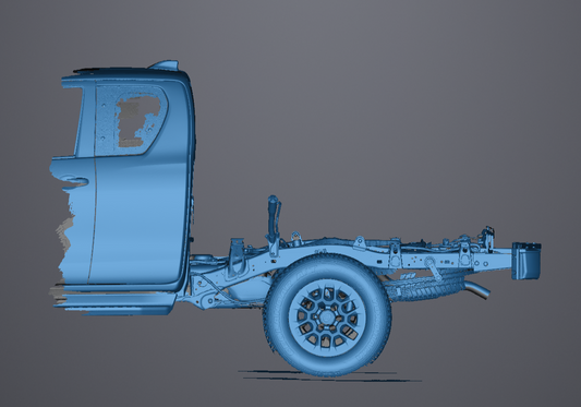 3D Scan data - Toyota Hilux N90 - Extra cab - chassis