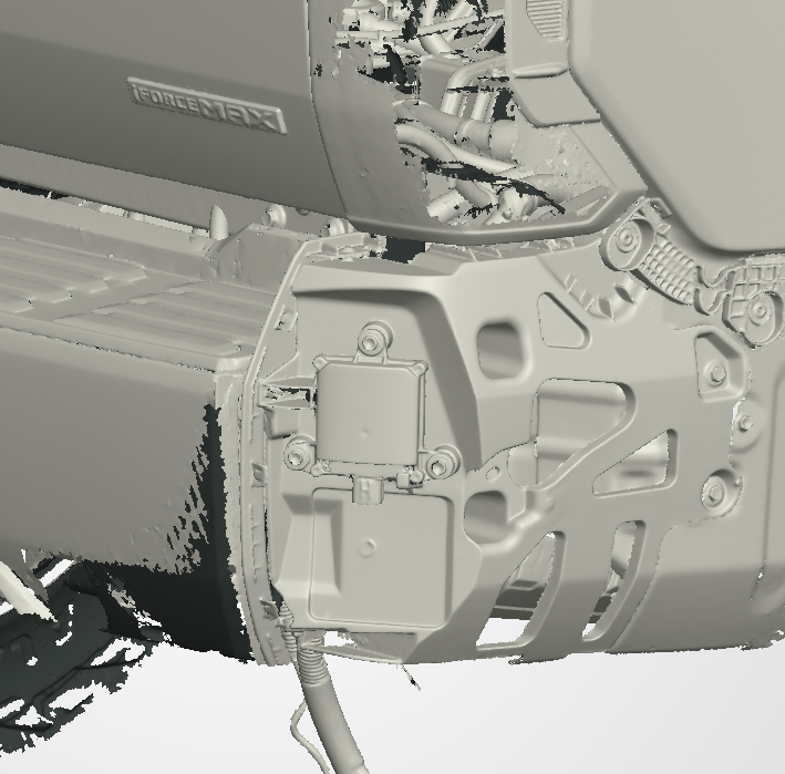 3D Scan data - 2025 Toyota Tundra - Dual cab / Rear chassis - Including radars
